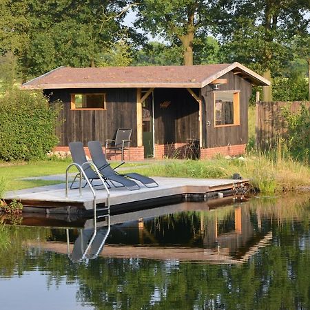 B&B Pipowagen "Het Wellnesst" Op Wellness Camping En B&B Stoltenborg Meddo Екстер'єр фото