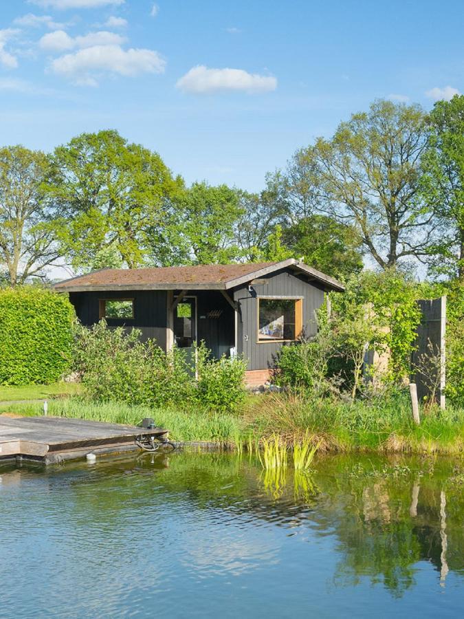 B&B Pipowagen "Het Wellnesst" Op Wellness Camping En B&B Stoltenborg Meddo Екстер'єр фото
